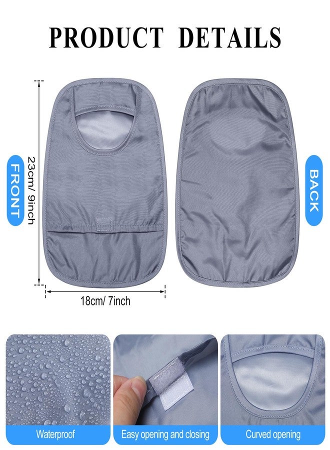 Nuenen 6 Pcs Ostomy Bag Covers Waterproof Ostomy Shower Cover Stretchy Lightweight Colostomy Bags with Opening for Ileostomy Care (Black, Gray, Nude) - Image 2